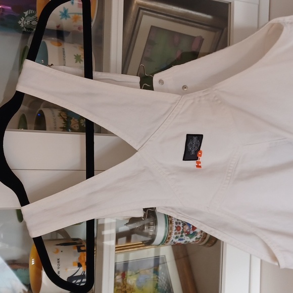 Harley Davidson White Shorts Overalls Women's L - Picture 8 of 16